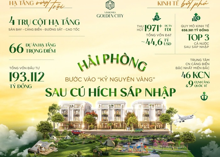 HẢI PHÒNG BƯỚC VÀO "KỶ NGUYÊN VÀNG" SAU CÚ HÍCH SÁP NHẬP